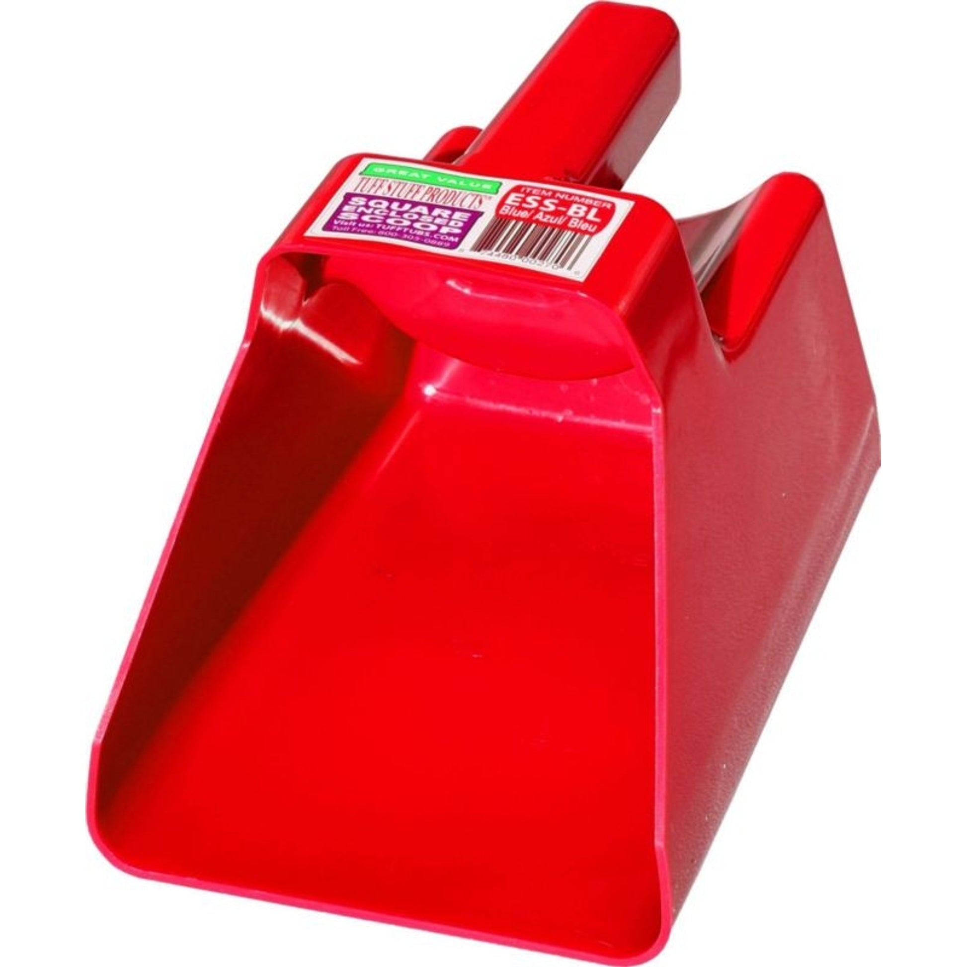 Tuff Stuff Enclosed 3 Quart Scoop Square