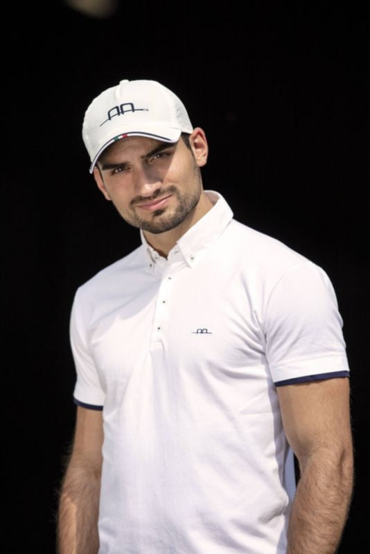 Alessandro Albanese Mens Baseball Sport Cap White