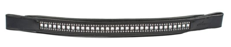 Aramas Queen Padded 1in Browband Black Full