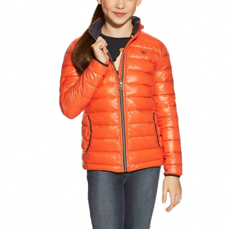 Ariat Kids Ideal Jacket Red Coral X Small