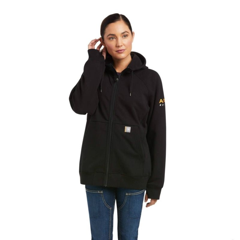 Ariat Ladies Rebar Insulated Hoodie Black S