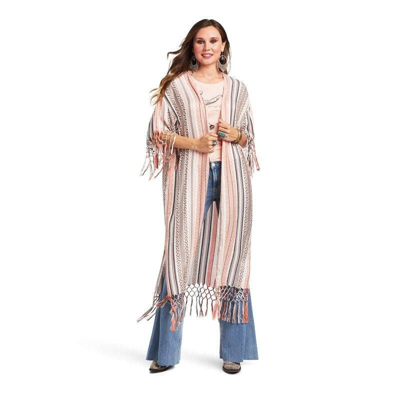 Ariat Ladies Sunset Kimono Wrap Multi XS/Small