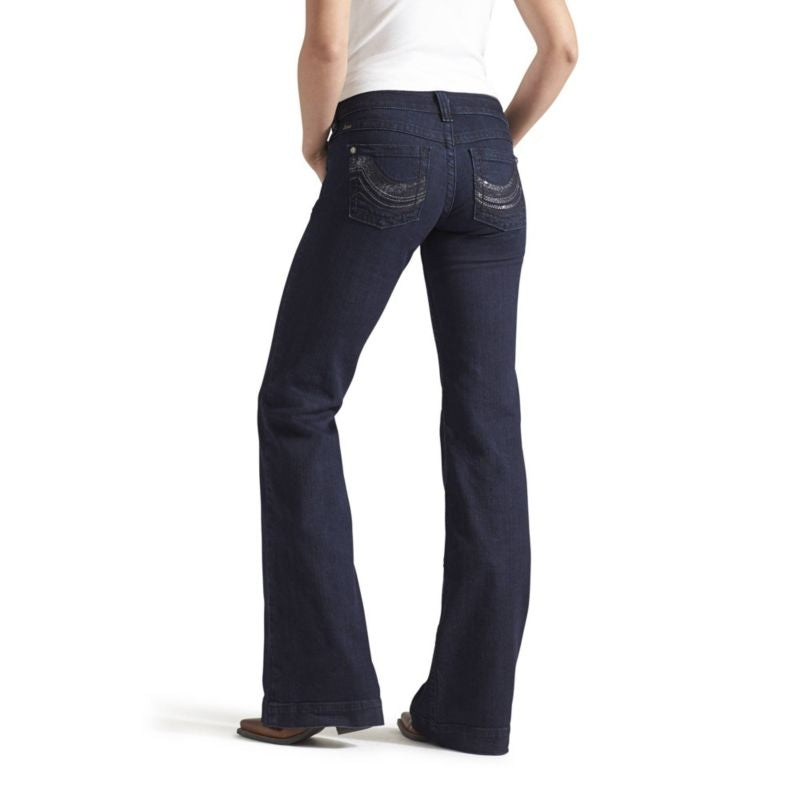 Ariat Ladies Trouser Sequin Deep Rinse Jeans 31 R