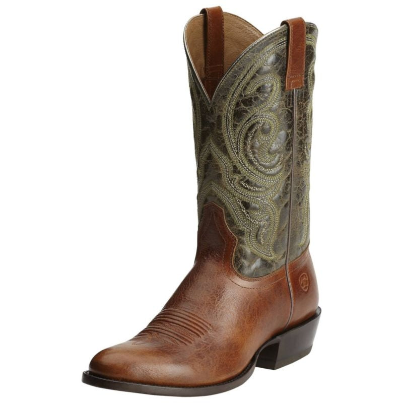 Ariat Men Bandera Clay/Roughed Olive 12 D