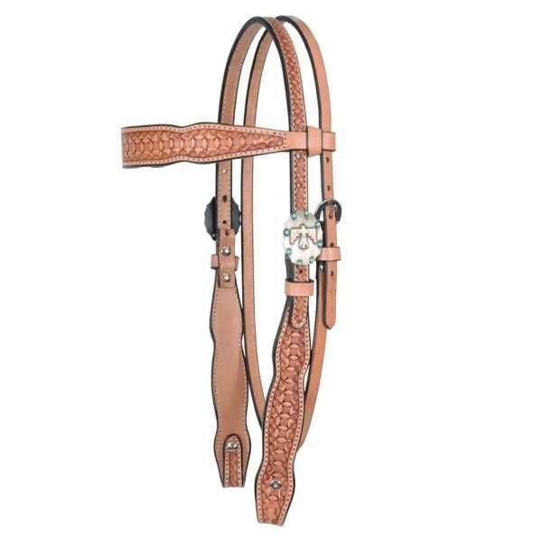 Circle Y Windsor 5/8In Browband Headstall Horse