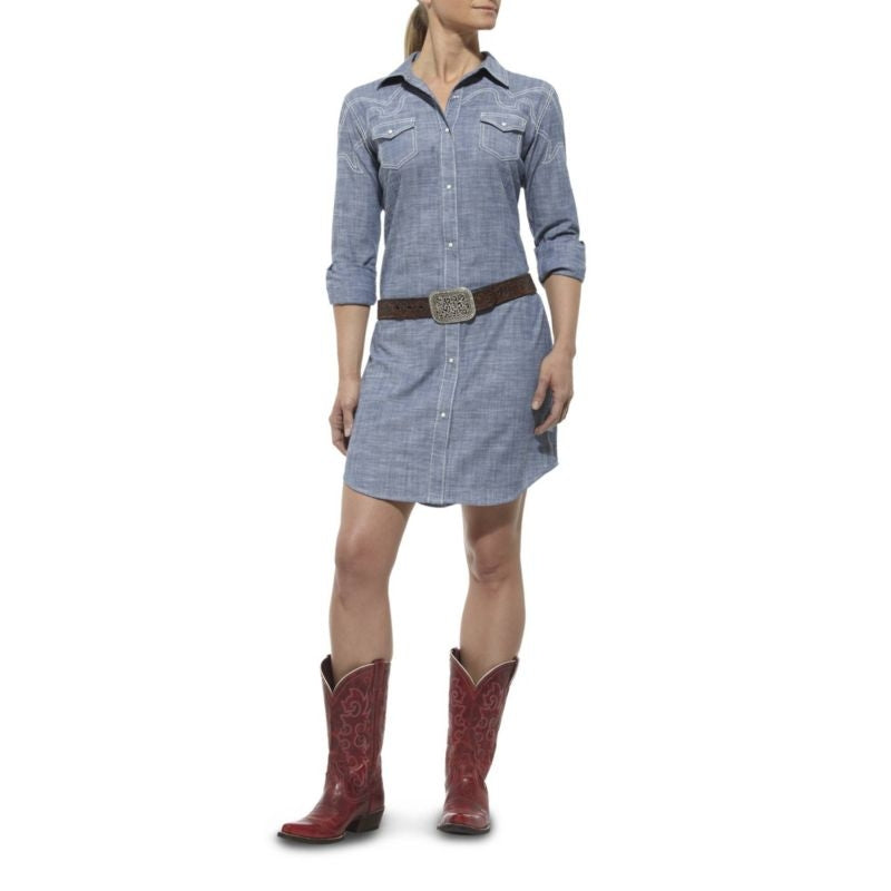 Ariat Womens Tehama Dress Chambray XS