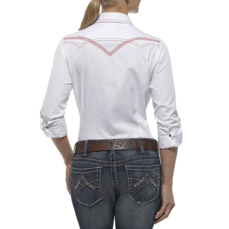 Ariat Womens Jade Shirt White X Large