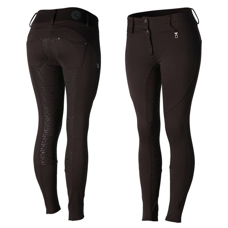Horze Kids Rhea Full Seat Thermo Breeches with Bac