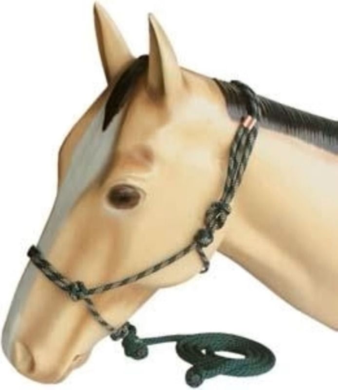 Abetta Tied Rite Mtn Halter Horse Black