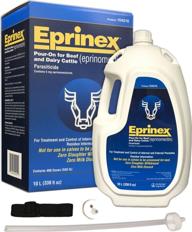 Eprinex Pour On Dewormer For Cattle 10 L