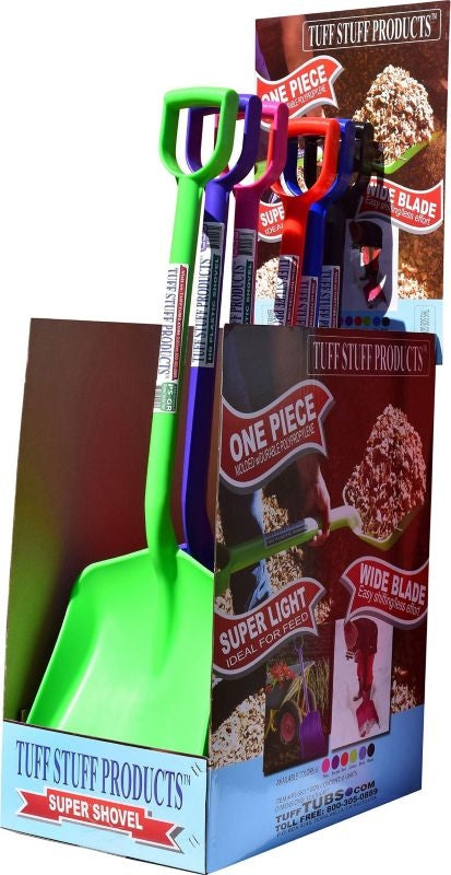 Tuff Stuff Heavy Duty Plastic Shovel