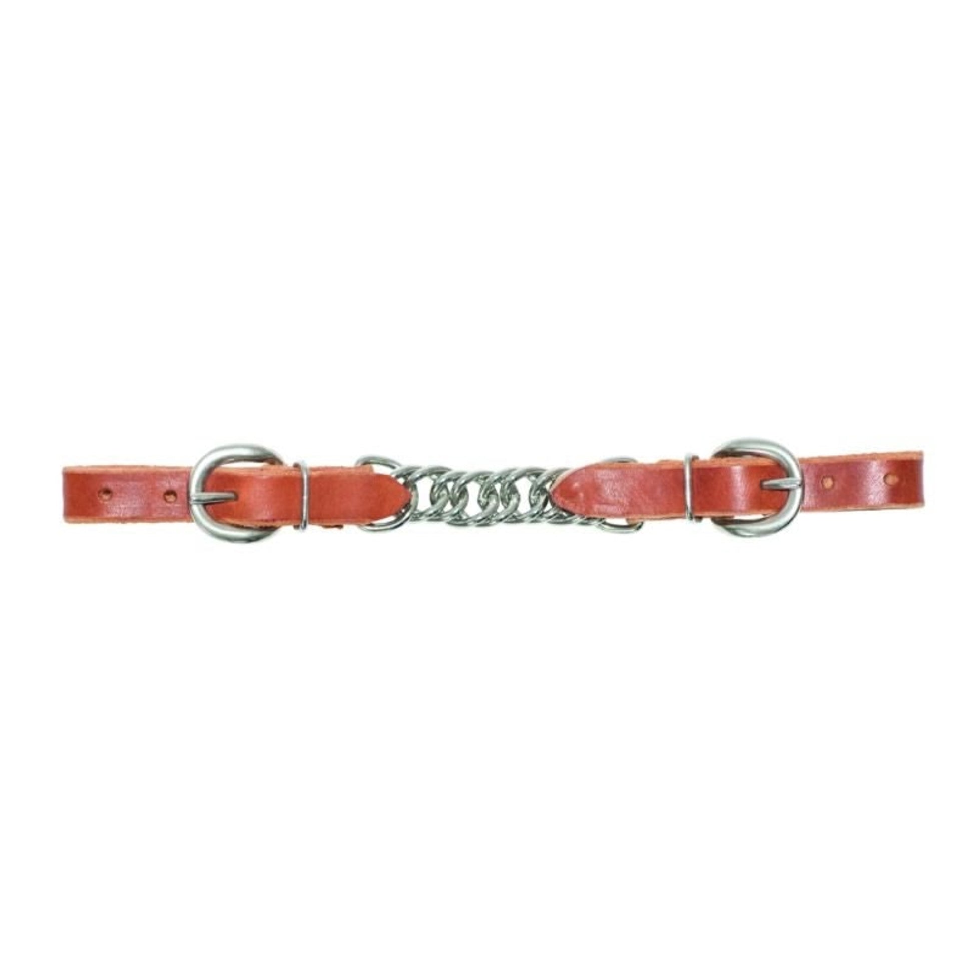 Wildfire Saddlery Harness Flat Chain Curb 5/8Tan
