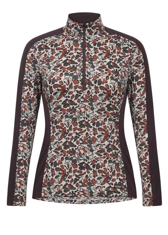 Kerrits Breeze Ice Fil LS Top Print