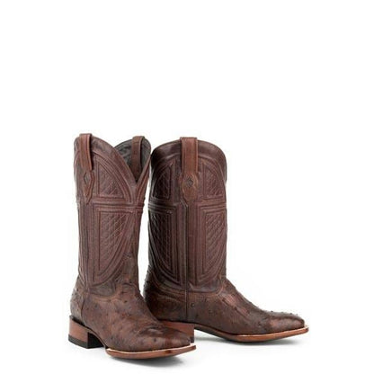Jackson Full Ostrich Cowboy Boots