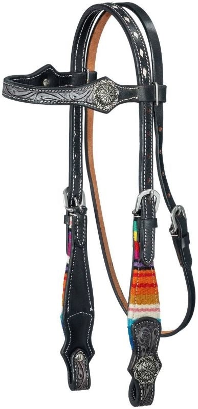 Royal King Pony Pecos Browband Headstall