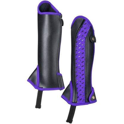 Equitare Kids Half Chaps with Horse Motif
