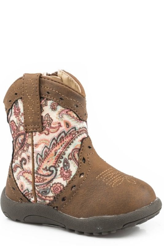 Roper Infant Glitter Geo Cowbabies