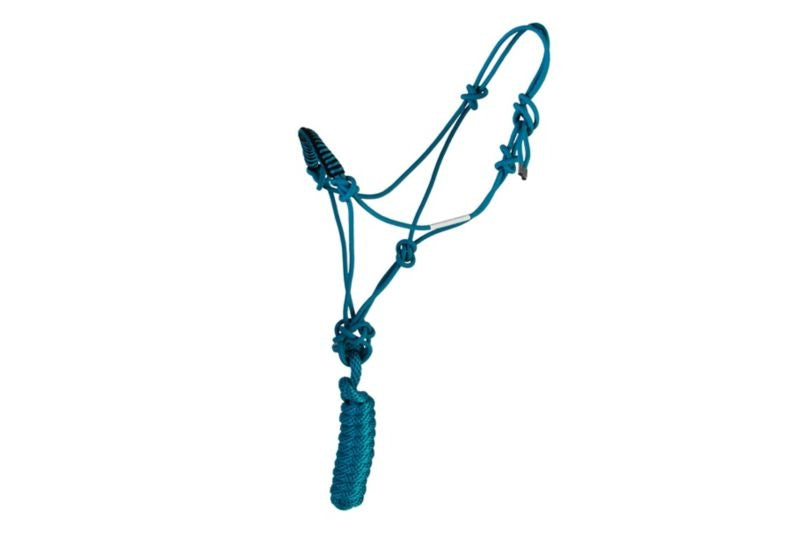 Pony Noseband Rope Halter 7ft Lead