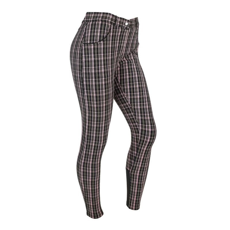 Ashley Classic Ladies KP Breeches Brown Stripe