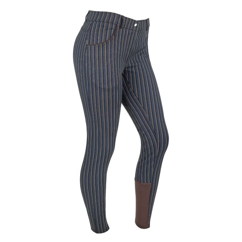 Ashley Classic Ladies KP Breeches Night Stripe