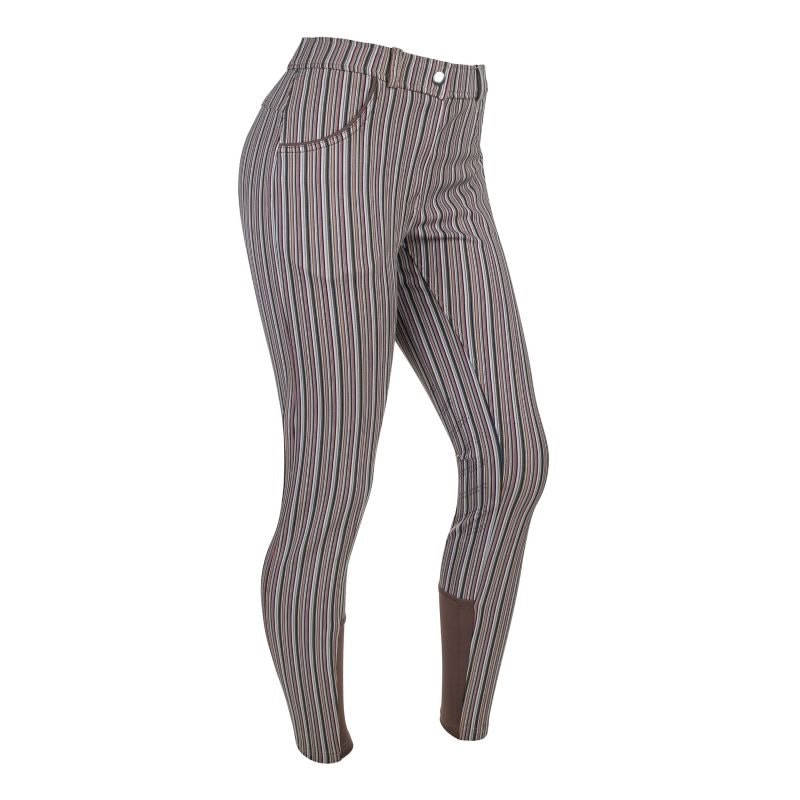 Ashley Classic Ladies KP Breeches Multi Stripe