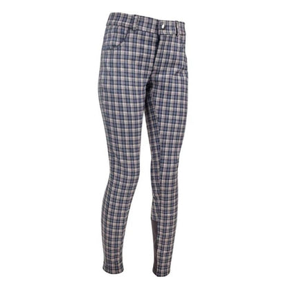 Ashley Classic Kids Knee Patch Breeches Blue/Rose