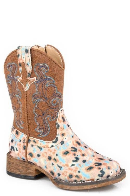 Roper Toddler Glitter Blossom Boot