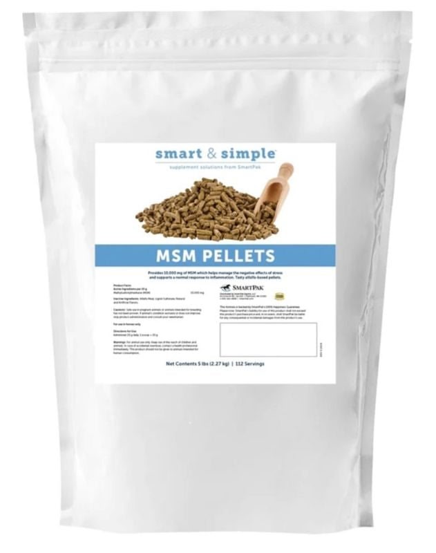 SmartEquine Smart and Simple MSM Pellets 5lb