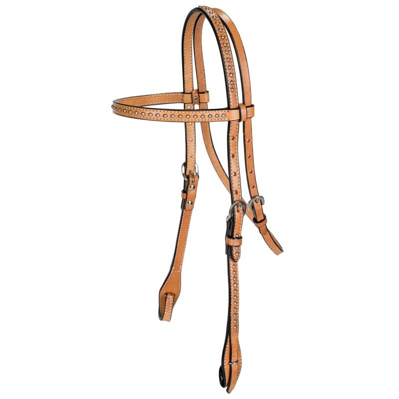 Tabelo Browband Headstall with SS Spots
