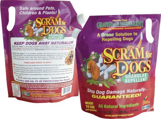 Scram For Dogs Organic Granular Repellent