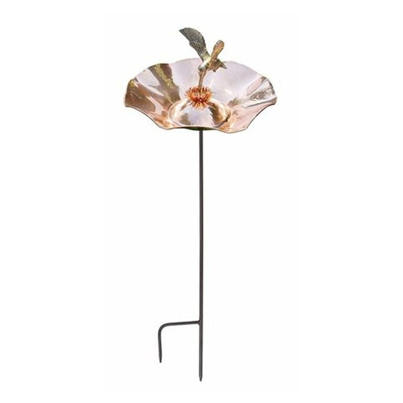 Hummingbird Birdbath with stand