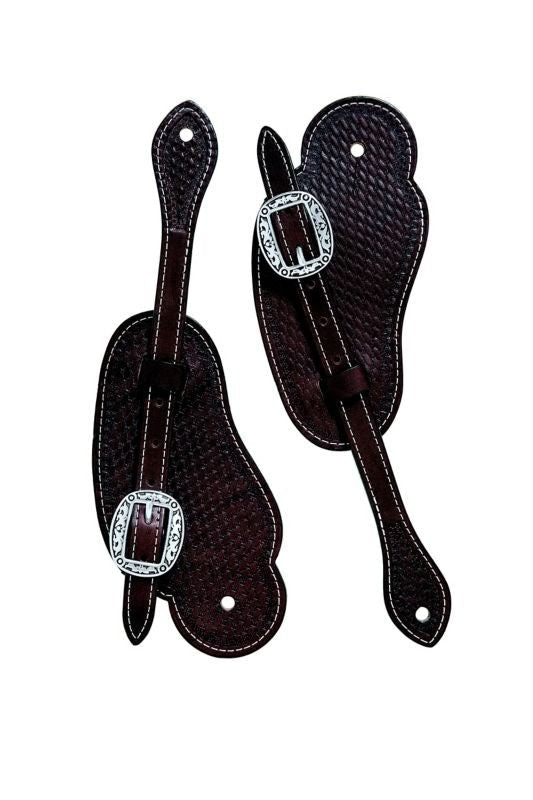 Weaver Basin Cowboy Spur Strap Rich Brown