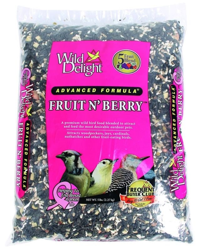 Wild Delight Fruit And Berry Wild Bird Food 5lb