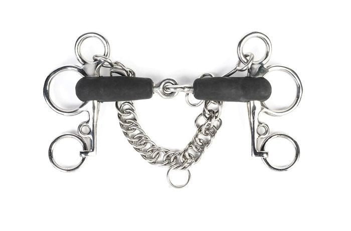 Shires Tom Thumb Rubber Jointed Pelham