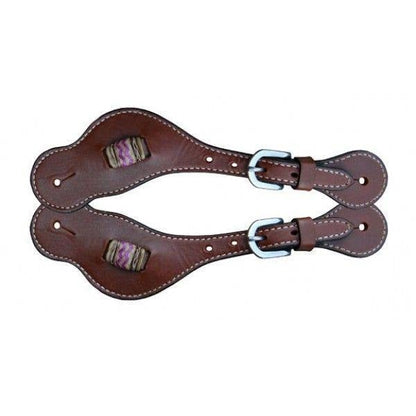 Turn-Two Laredo Shaped Spur Straps