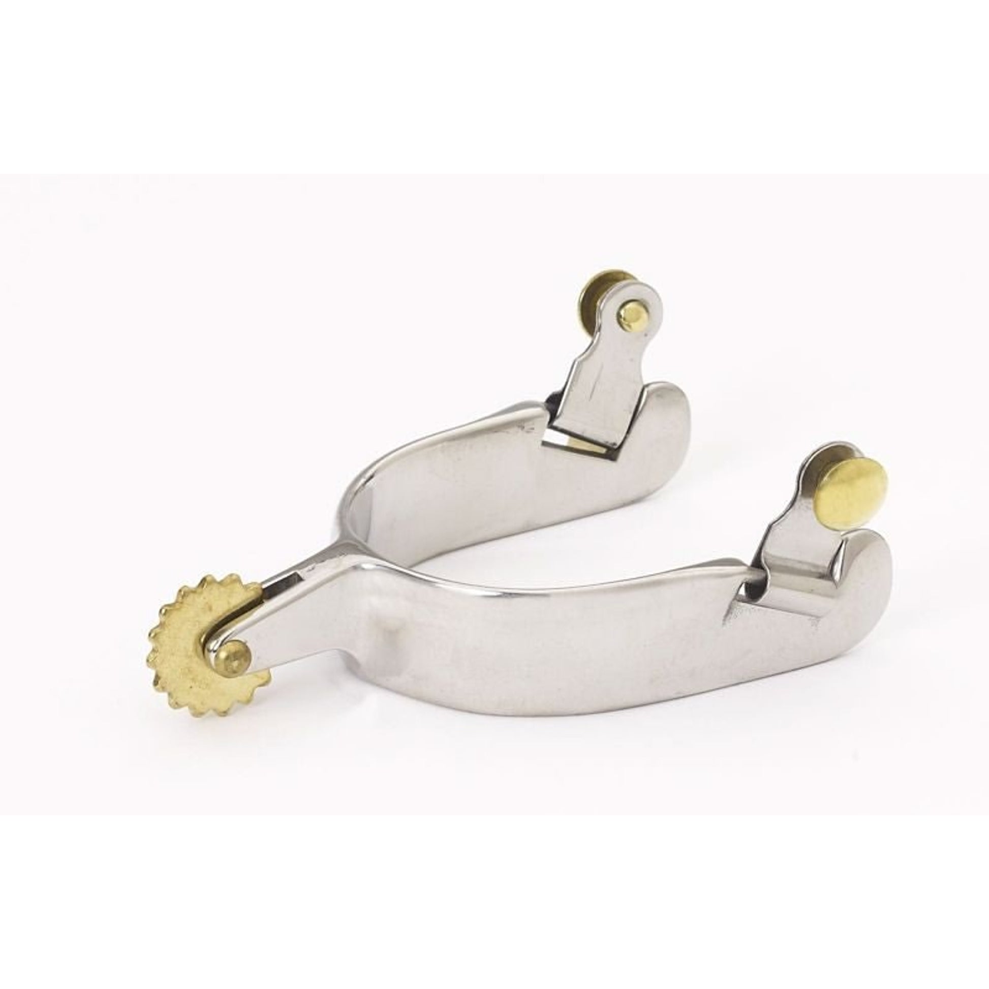 Turn-Two Equine Western D-Shank Spurs 16pt Brn