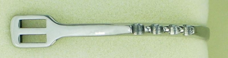 Centaur Mens Stainless Steel Le SpurBk/Wh