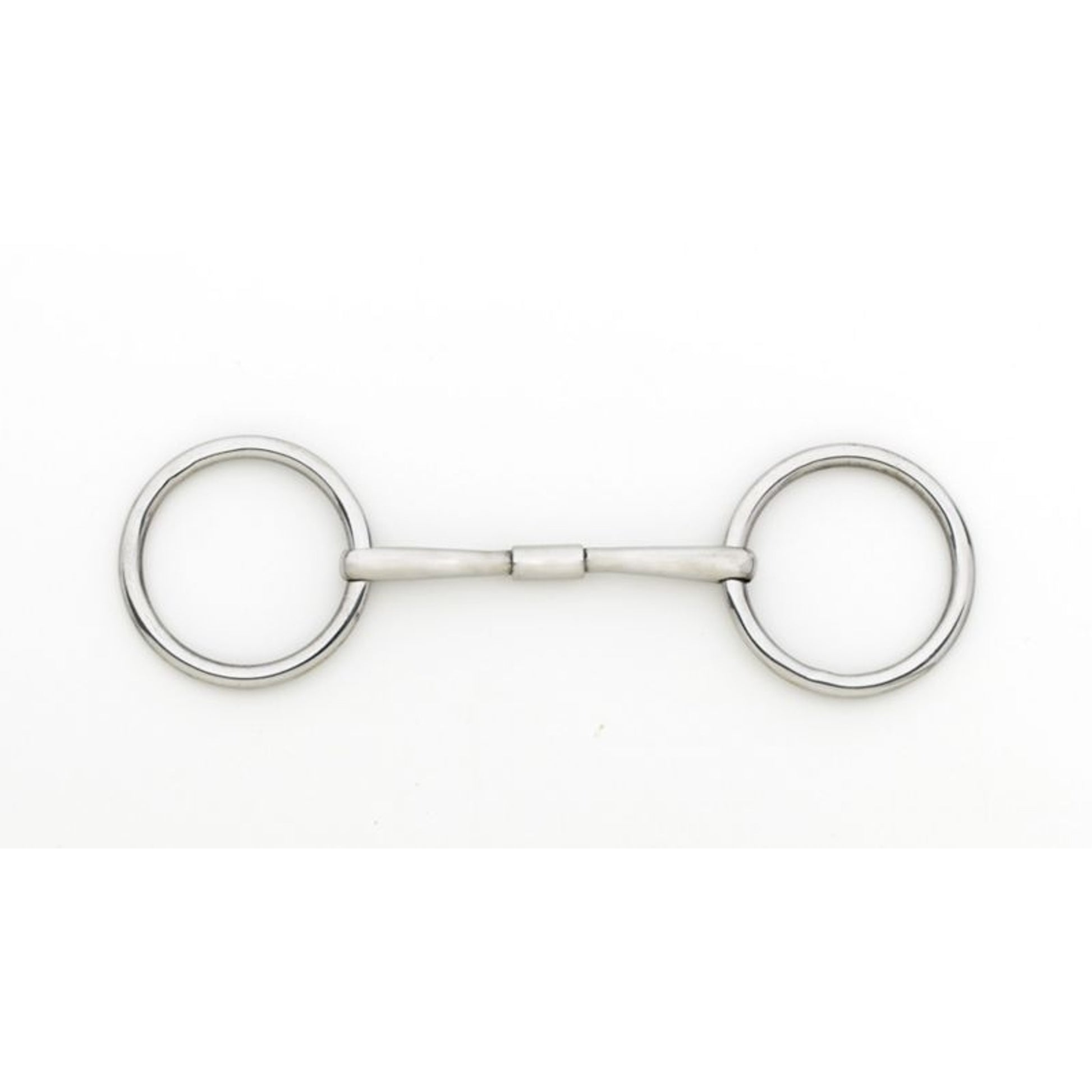 Turn-Two Equine SS Hinged Joint Flat Ring Bit 5