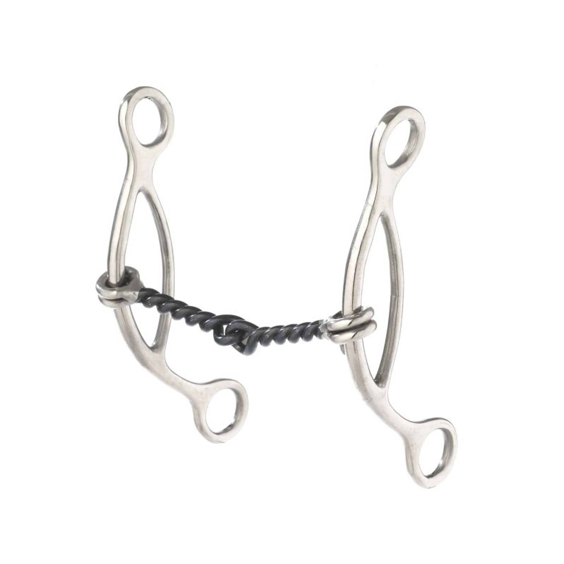 Stainless Steel Sweet Iron Twisted H-Gag Bit 5