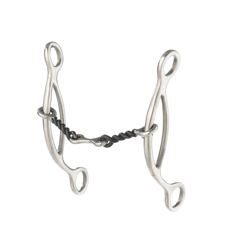 Stainless Steel Sweet Iron Dogbone H-Gag Bit 5
