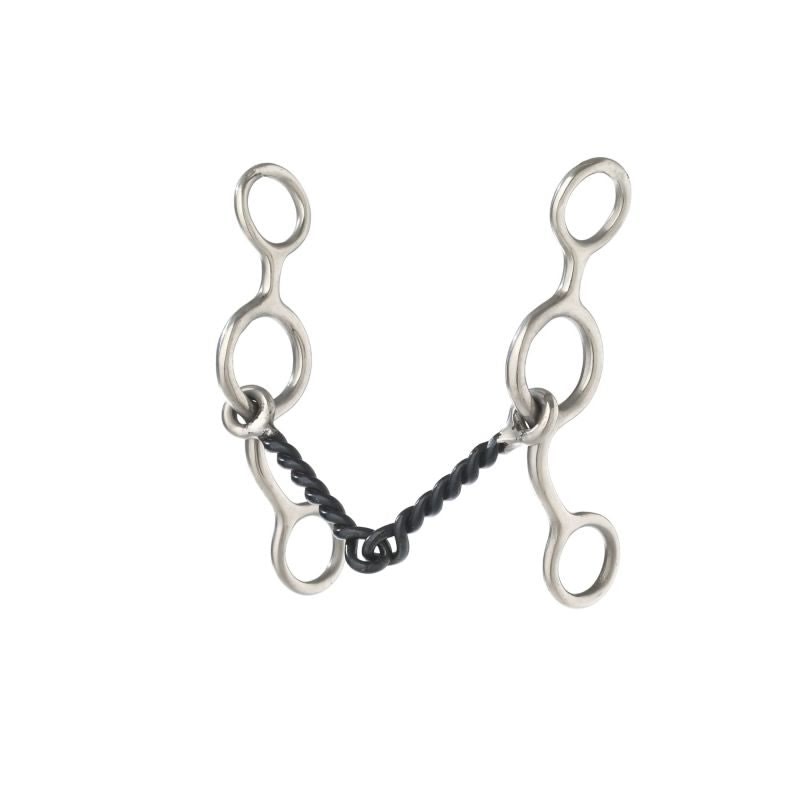 StainlessSteel SweetIron Twisted Jr Cowhorse Bit 5