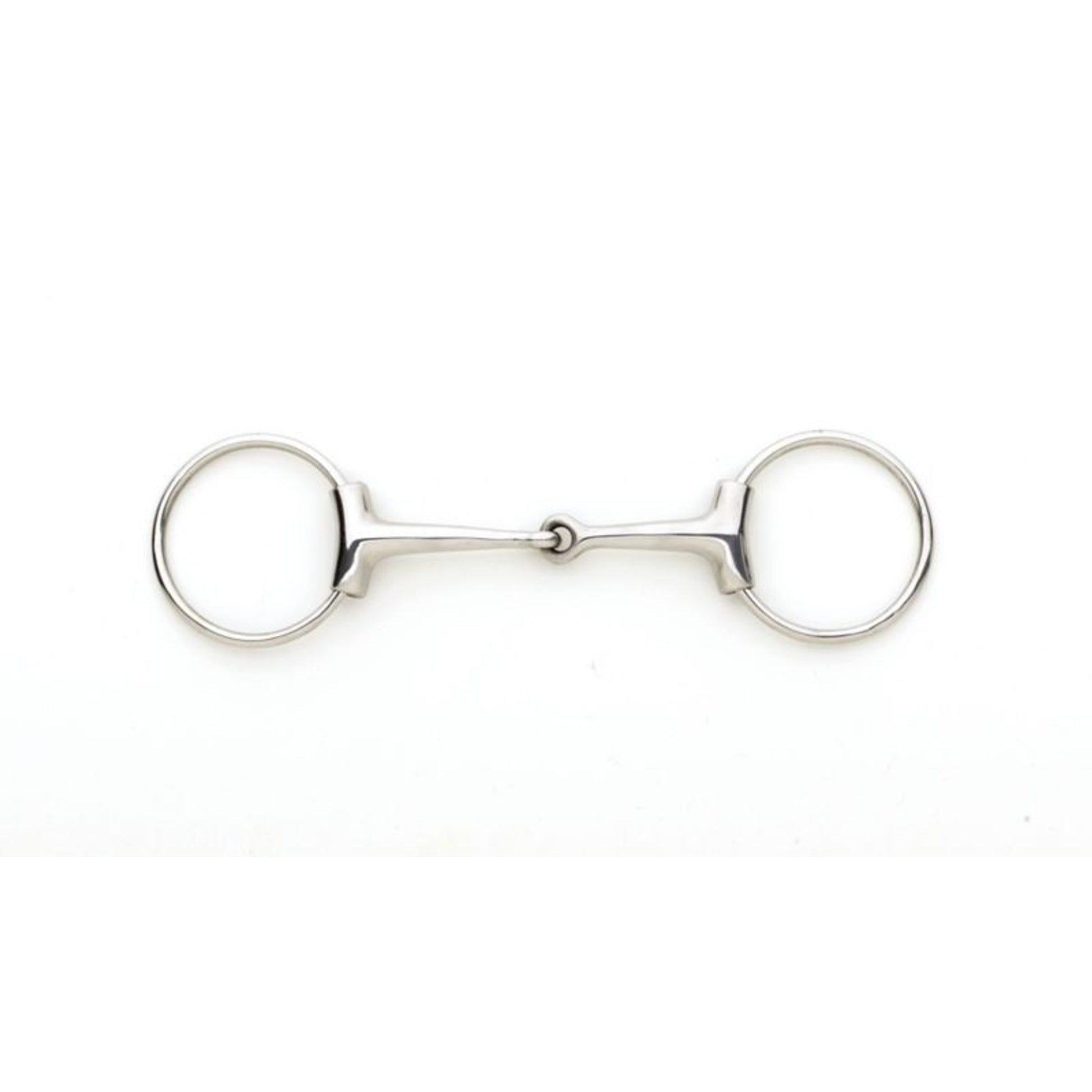Stainless Steel Snaffle No Pinch O-Ring Bit 5