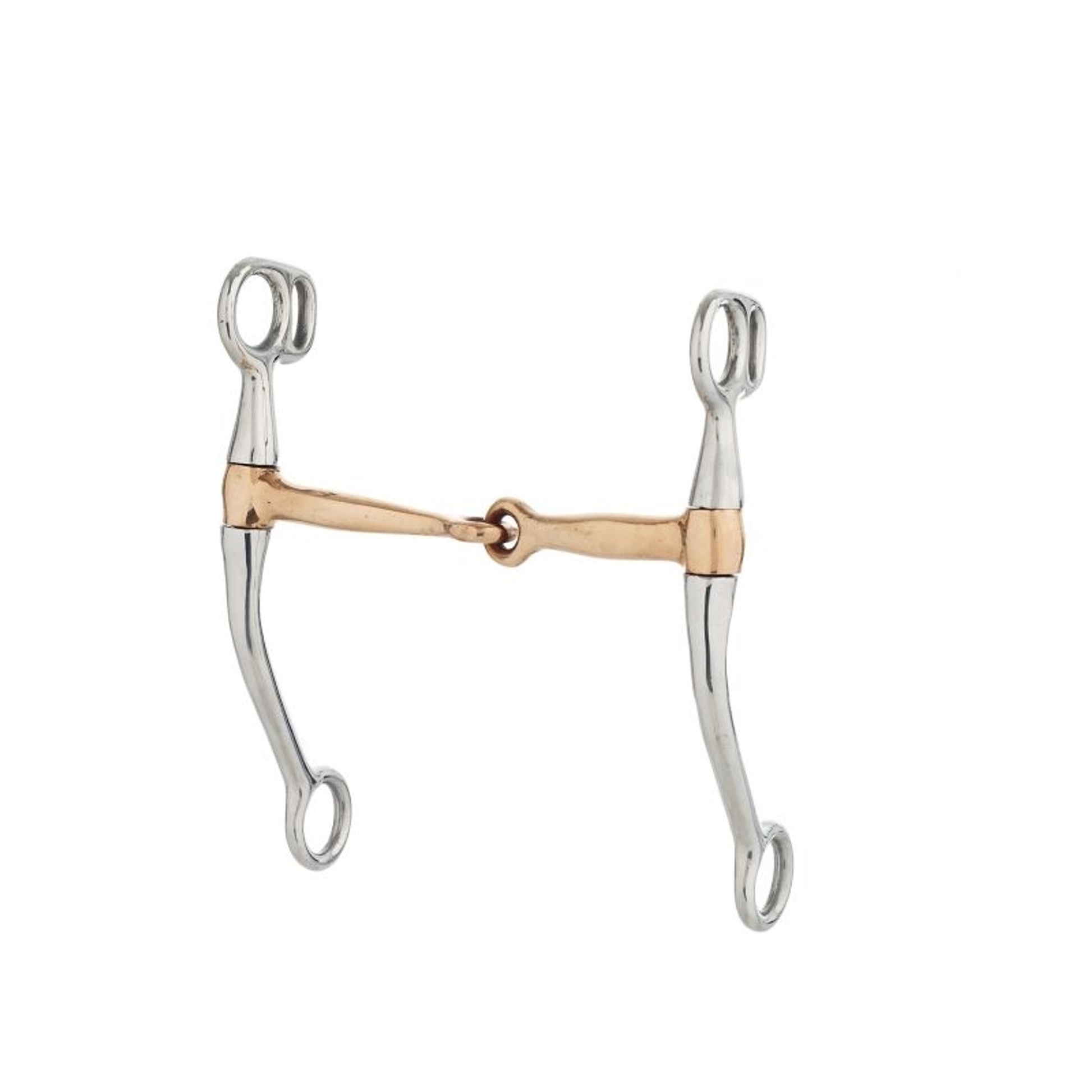 Stainless Steel Copper Snaffle Grazing Bit 5