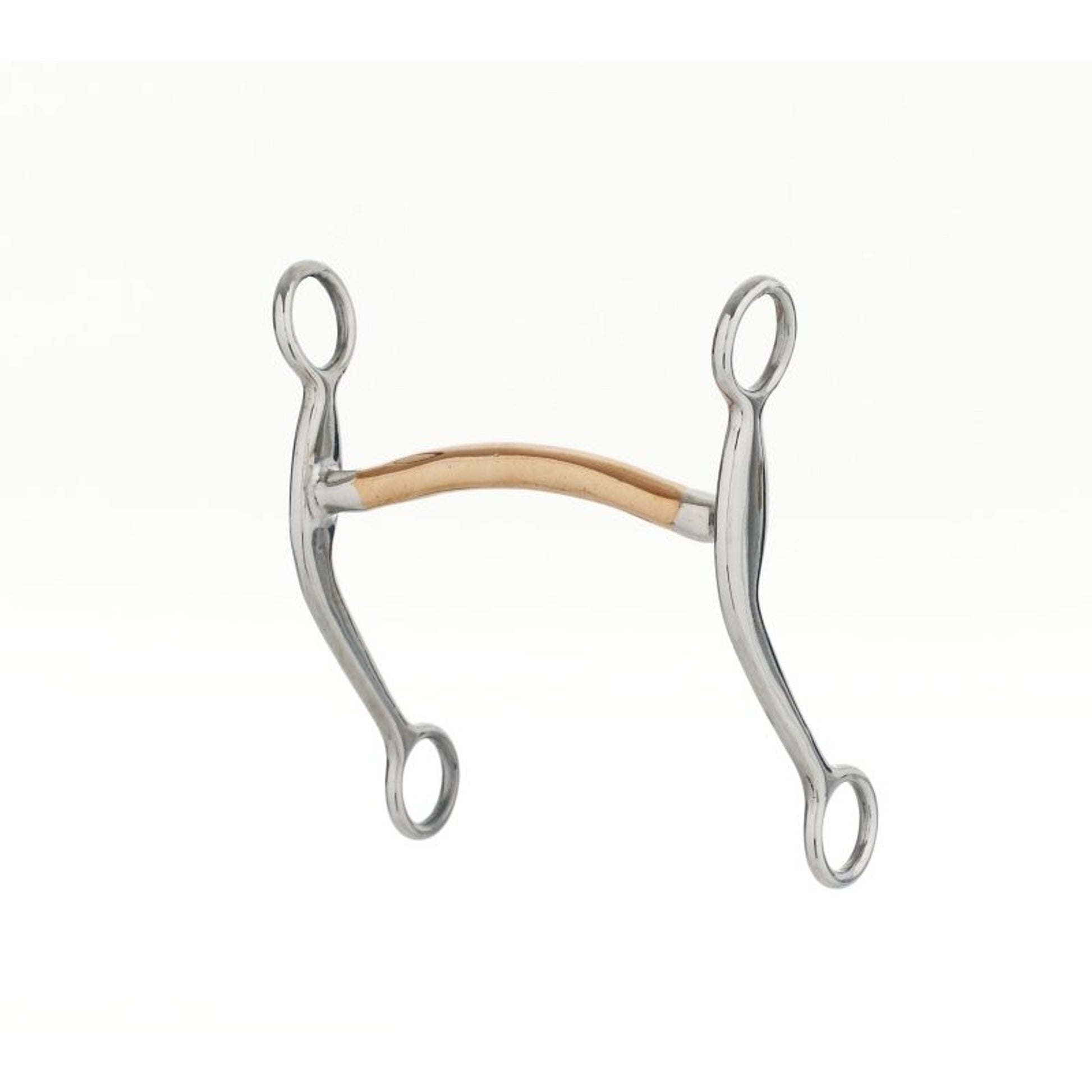 StainSteel Engraved Copper Mullen Curb Bit 5 Steel