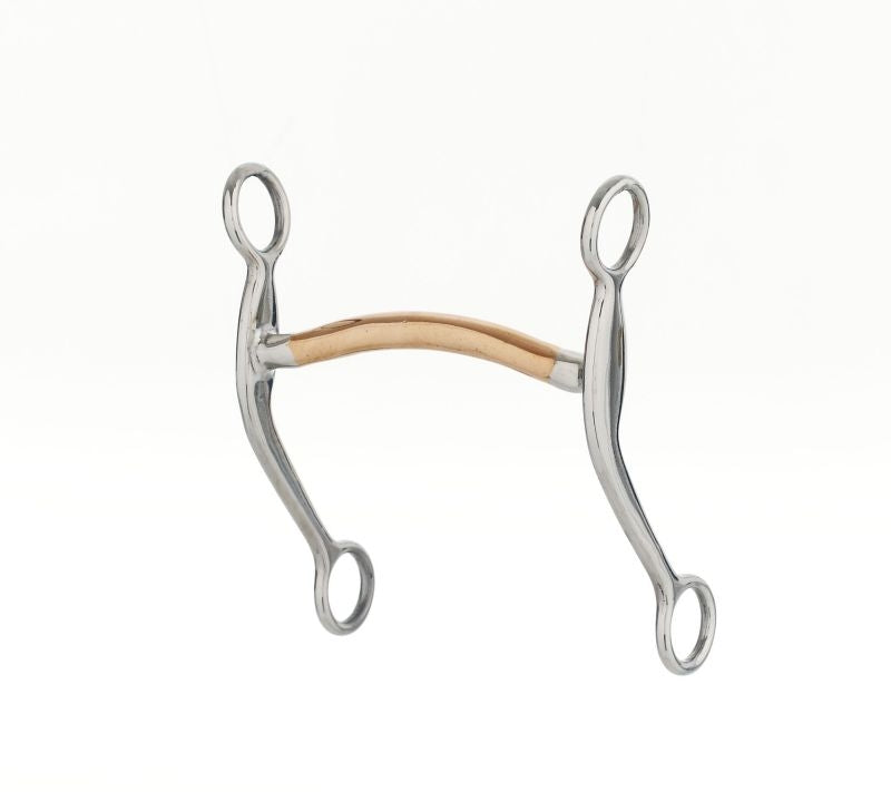 StainSteel Engraved Copper Mullen Curb Bit 5 Steel