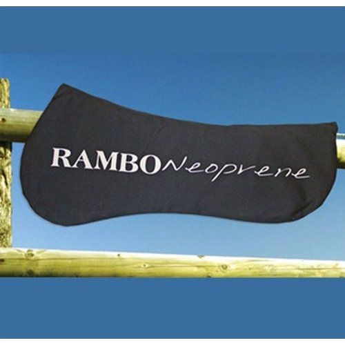 Rambo Neoprene Half Pad Each Bk/Wh