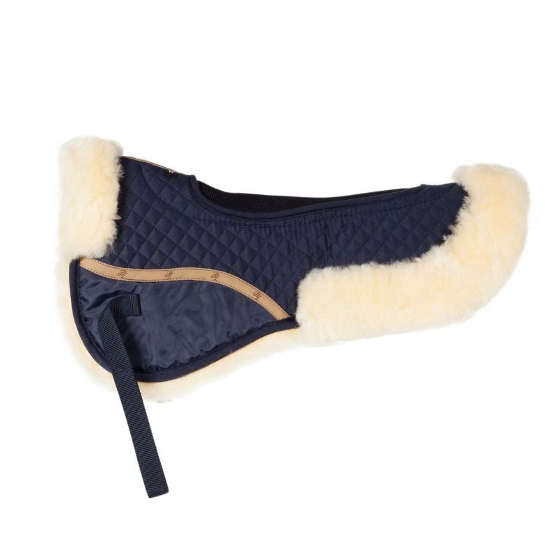 HorZe Harleigh Rising Pad with Vent Horse Dk Blue