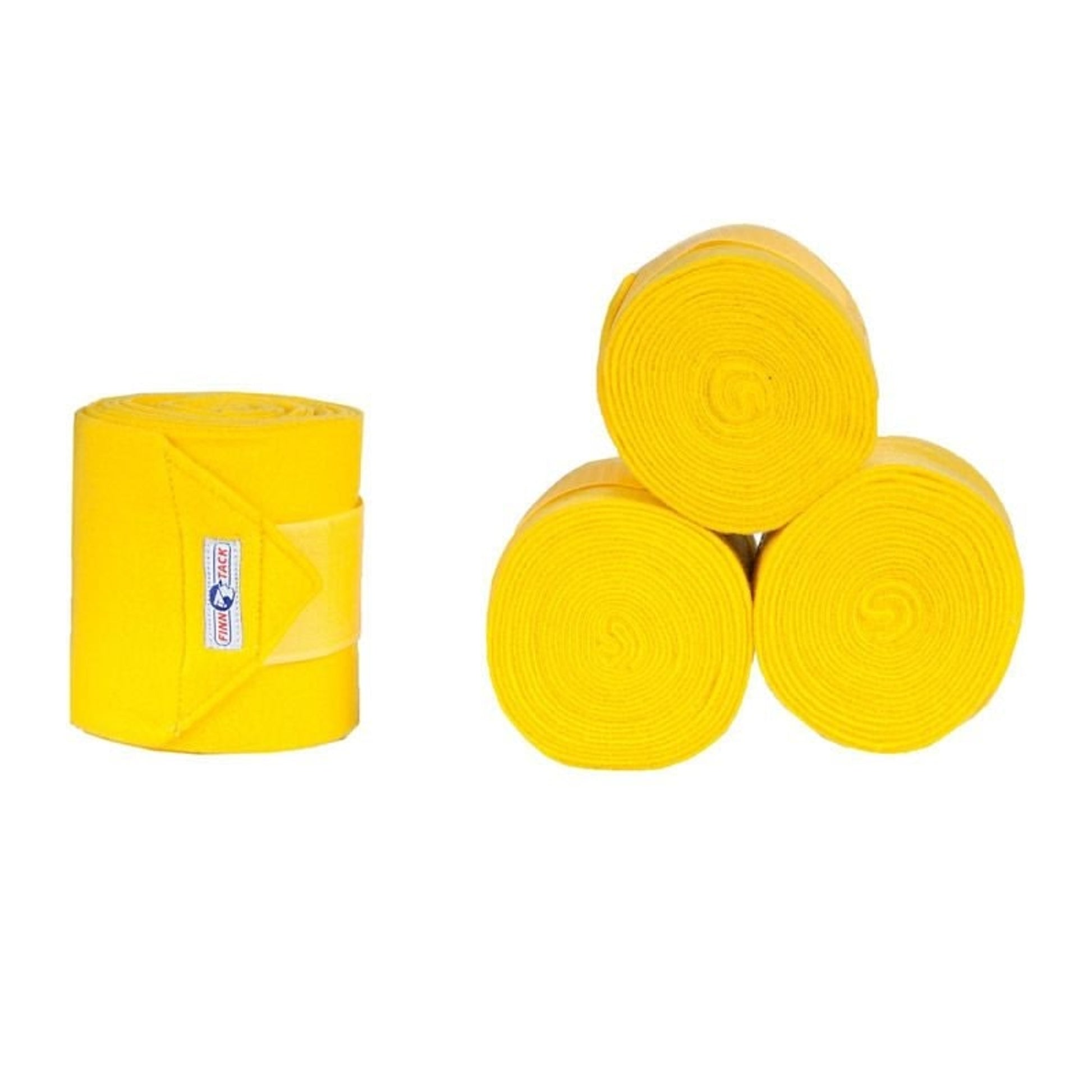 Finn Tack Fleece Bandages 4 Pcs Blue
