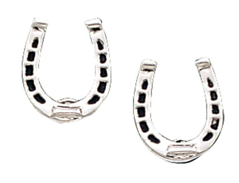 Montana Silversmith Small Silver Horseshoe Earring