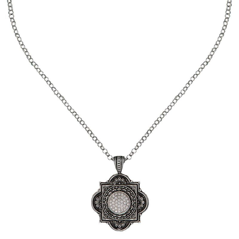Montana Vintage Charm Floral Heirloom Necklace
